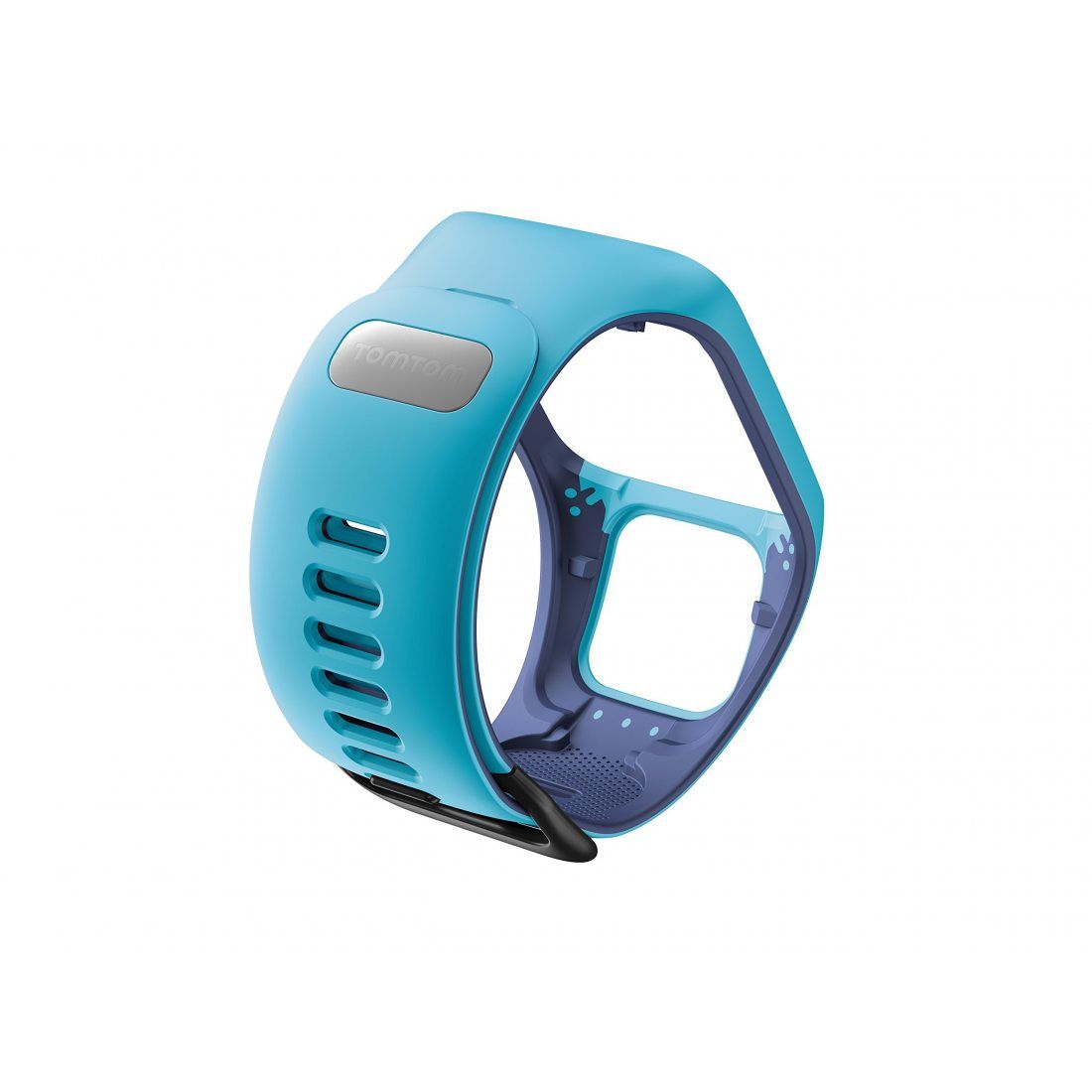 TomTom Bracelet pour Montre TomTom Runner 3 Spark 3 Runner 2 Spark Taille Fin Bleu Clair Bleu Marine ref. 9UR0.000.07